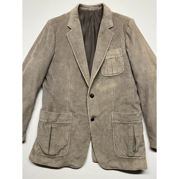 VTG Brad Whitney Men's Corduroy Western Blazer Jacket Sport Coat 70s Sz 40L - Picture 13 of 16